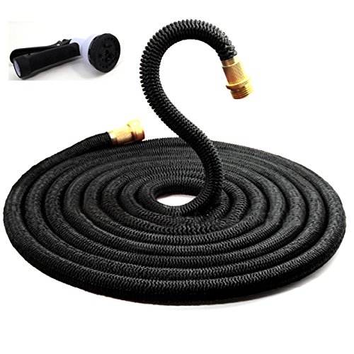 100-Expanding-HoseLAPOND-Worlds-Strongest-Expandable-Garden-Hose-with-MADE-IN-USA-Standrad-Solid-Brass-ConnectorDouble-Latex-Reinforced-Core2016-design-Fathers-Prime-Day-Gift-0
