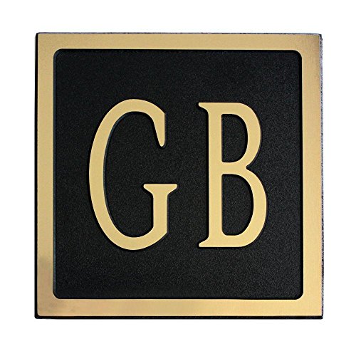 12-L-x-6-W-Medium-Oval-Custom-Plastic-Address-Plaque-Gold-on-Black-0