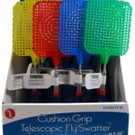 12-Pack-VAS-Who-Let-The-Bugs-Out-Cushioned-Grip-Extendable-Fly-Swatter-3-Each-Color-0-0