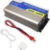 24V-MicroSolar-1000W-Peak-2000W-Pure-Sine-Wave-Inverter-with-Remote-Wire-Controller-with-2-Foot-Battery-Cable-0