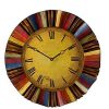 30-Artistic-Vintage-Style-Multi-Color-Metal-and-Wooden-Clock-Wall-Hanging-Decor-Home-Accent-Rustic-Art-Plaque-Antiqued-Finish-Design-Decoration-0