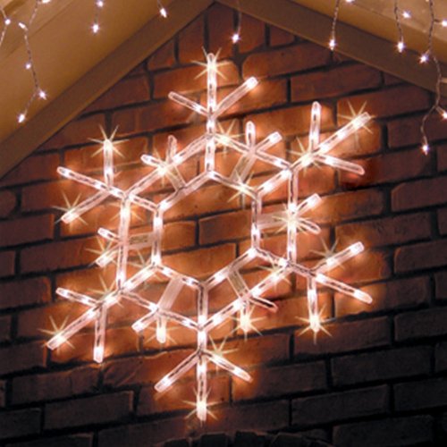 36-LED-Folding-Twinkle-Snowflake-Christmas-Decoration-Cool-White-Lights-0