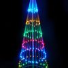 4-Multi-Color-LED-Light-Show-Cone-Christmas-Tree-Lighted-Yard-Art-Decoration-0