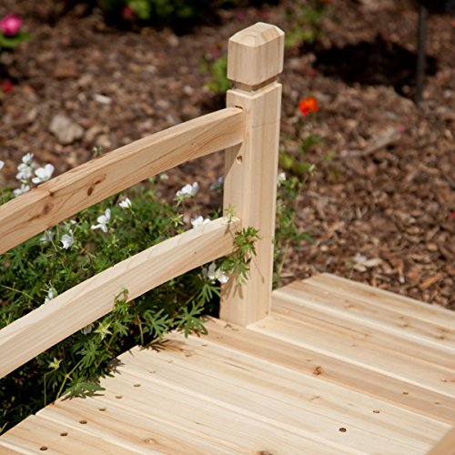 4-foot-Unfinished-Freestanding-Fir-Wood-Garden-Bridge-with-Hand-Rails-and-Posts-Bridge-Can-Be-Treated-with-Your-Preferred-Stain-0-1