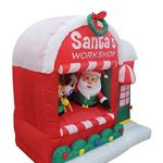 5-Foot-Christmas-Inflatable-Santa-Claus-Workshop-Yard-Decoration-0-0