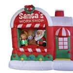 5-Foot-Christmas-Inflatable-Santa-Claus-Workshop-Yard-Decoration-0-1