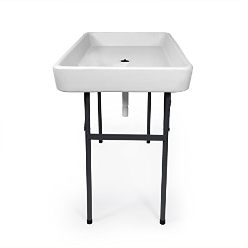 6-Foot-Chill-Fill-Party-Ice-Folding-Table-with-Matching-Skirt-White-0-1