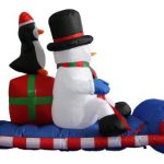 6-Foot-Long-Christmas-Inflatable-Snowman-Penguin-on-Sleigh-Yard-Decoration-0-1