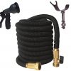 75-FOOT-Black-Expanding-Garden-Hose-NEW-2016-Design-Strongest-Expandable-Hose-TRIPLE-LAYER-Latex-Core-SOLID-BRASS-FittingShut-Off-Valve-TOUGH-Nylon-Fabric-Spray-Nozzle-STAINLESS-STEEL-Holder-0