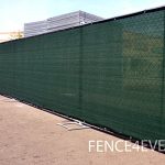 8×50-8ft-Tall-3rd-Gen-Olive-Green-Fence-Privacy-Screen-Windscreen-Shade-Cover-Mesh-Fabric-Aluminum-Grommets-Home-Court-or-Construction-0-0