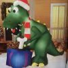 9ft-T-rex-Dinosauer-Christmas-Airblown-Inflatable-0