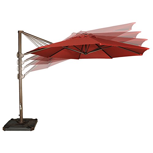 Abba-Patio-11-Ft-Aluminum-Offset-Cantilever-Umbrella-Outdoor-Hanging-Parasol-with-Cross-Base-and-Vertical-Tilt-Olefin-Fabric-0-0