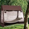 Abba-Patio-Outdoor-Canopy-Cover-Hanging-Swing-Hammock-with-Mosquito-Net-76x45x67-Ft-Chocolate-0-0