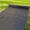 Agfabric-Ground-Cover-29ounce-6ft-x-100ft-PP-Woven-Weed-BarrierPlastic-Mulch-Weed-Block-0