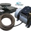AirPro-Pond-Aerator-Kit-by-Living-Water-Rocking-Piston-Pond-Aeration-System-for-Up-to-1-Acre-Minimize-Odor-Prevent-Fish-Kill-Includes-14-HP-Compressor-100-Weighted-Tubing-Membrane-Diffuser-0