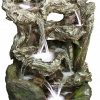 Alpine-WIN732-Rainforest-Waterfall-Fountain-with-Led-Lights-0