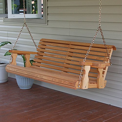 Amish-Heavy-Duty-800-Lb-Roll-Back-5ft-Treated-Porch-Swing-With-Cupholders-Cedar-Stain-0-0