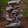 Bear-Creek-Waterfall-Fountain-Towering-Rock-Outdoor-Water-Feature-for-Gardens-Patios-Hand-crafted-Weather-Resistant-Resin-LED-Lights-Pump-Included-0-0