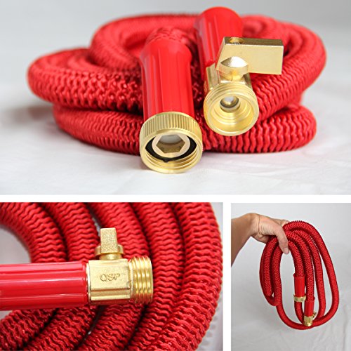 Best-100-Expanding-Hose-Strongest-Expandable-Garden-Hose-on-the-Planet-Solid-Brass-Ends-Double-Latex-Core-Extra-Strength-Fabric-2016-design-0-1