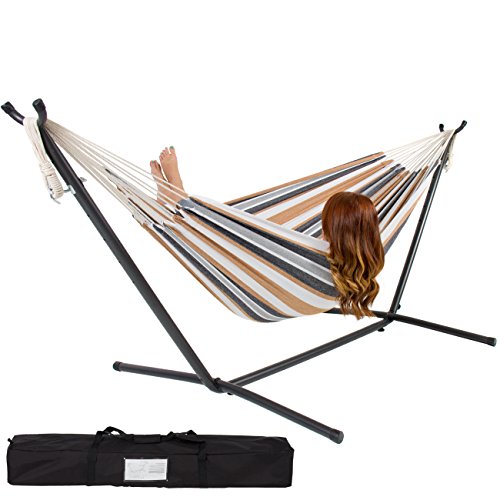Best-Choice-Products-Double-Hammock-With-Space-Saving-Steel-Stand-Includes-Portable-Carrying-Case-0