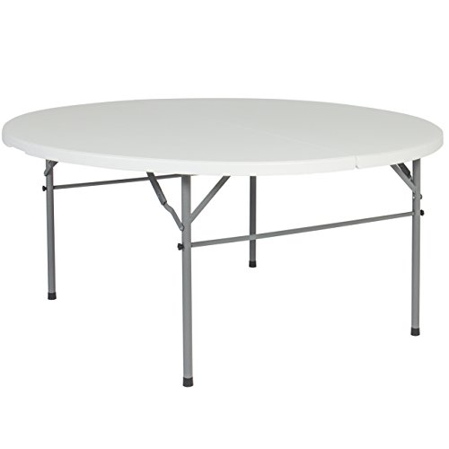 Best-Choice-Products-Round-Bi-Fold-Plastic-Folding-Kitchen-Indoor-Outdoor-Dining-Table-60-White-0-0