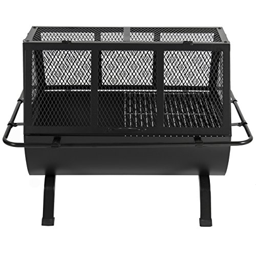 Best-Choice-Products-Steel-Grill-BBQ-Fire-Pit-Outdoor-Cooking-Patio-Yard-Campfire-0-1