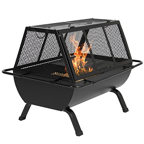 Best-Choice-Products-Steel-Grill-BBQ-Fire-Pit-Outdoor-Cooking-Patio-Yard-Campfire-0
