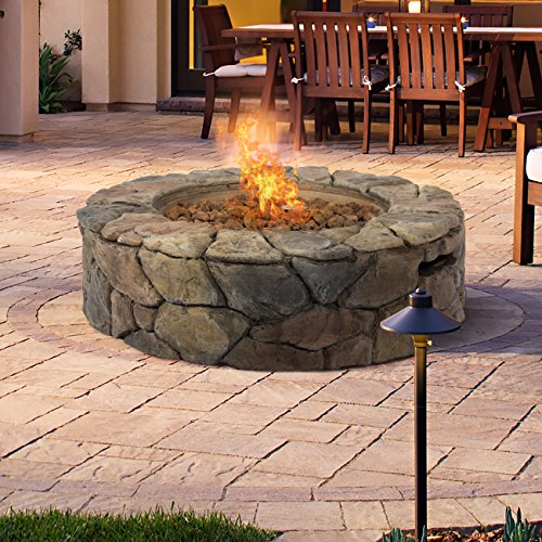 Best-Choice-Products-Stone-Design-Fire-Pit-Outdoor-Home-Patio-Gas-Firepit-0-0