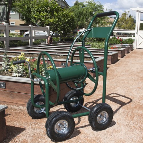 Best-Choice-Products-Water-Hose-Reel-Cart-300-FT-Outdoor-Garden-Heavy-Duty-Yard-Water-Planting-New-0