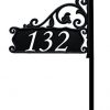 Boardwalk-Reflective-911-Home-Address-Sign-for-Yard-Custom-Made-Address-Plaque-Wrought-Iron-Look-Exclusively-By-Address-America-0