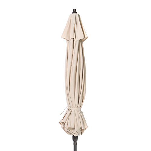 California-Umbrella-9-Feet-Olefin-Fabric-Aluminum-Auto-Tilt-Market-Umbrella-with-Bronze-Pole-0-1