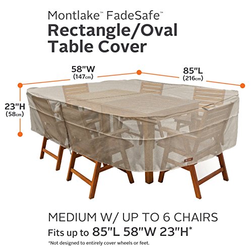 Classic-Accessories-Montlake-RectangleOval-Patio-Table-Chair-Set-Cover-0-0