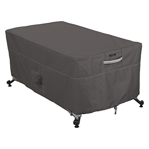Classic-Accessories-Ravenna-56L-x-38W-in-Rectangular-Fire-Pit-Table-Cover-0