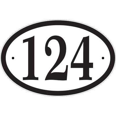 Comfort-House-Address-Sign-CO69-white-with-black-characters-0