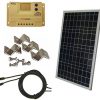 Complete-30-Watt-Solar-Panel-Kit-30W-Polycrystalline-Solar-Panel-20A-Charge-Controller-MC4-Connectors-Mounting-Z-brackets-for-12V-Off-Grid-Battery-Charging-Boat-RV-Gate-0