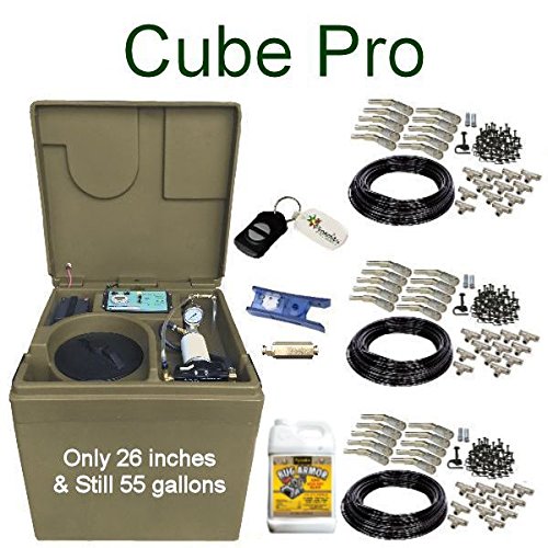 Cube-PRO-Pynamite-Mosquito-Misting-System-small-26-inch-cube-still-55-gallons-with-30-Nozzle-Kit-and-FREE-Misting-Concentrate-0