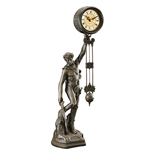 Design-Toscano-Be-Crowned-with-Victory-Sculptural-Pendulum-Desktop-Clock-0