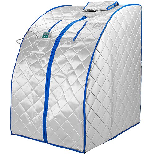 Durasage-XLarge-Infrared-IR-FAR-Portable-Indoor-Personal-SPA-Sauna-with-Heating-Food-Pad-and-Chair-0-0