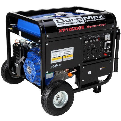 DuroMax-XP10000E-8000-Running-Watts10000-Starting-Watts-Gas-Powered-Portable-Generator-0