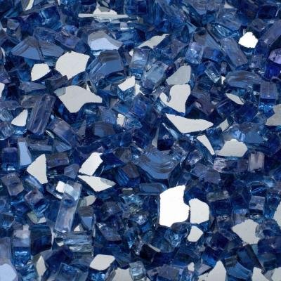 Fire-Glass-14-in-25-lb-Features-Cobalt-Blue-Reflective-Tempered-Adds-Charm-to-any-Outdoor-Areas-0
