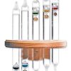 Galileo-Thermometer-Wall-Mount-5-Tube-Design-Solid-Oak-Frame-0