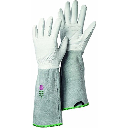 Garden-Rose-Size-6-X-Small-Durable-Goatskin-Leather-Gloves-with-Long-Cowhide-Cuff-for-Extra-Protection-in-Off-White-0
