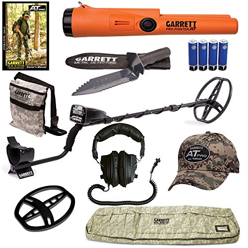 Garrett-AT-Pro-Metal-Detector-Special-with-Pro-Pointer-AT-PinPointer-Bag-Pouch-Hat-Cover-and-Digging-Knife-0