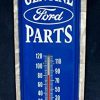 Genuine-Ford-Parts-IndoorOutdoor-Weather-Thermometer-Tin-Sign-5×17-0