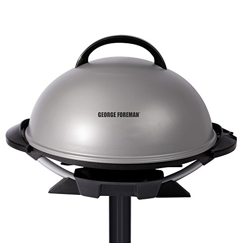George-Foreman-GFO240S-IndoorOutdoor-Electric-Grill-Silver-0