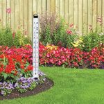 Giant-48-inch-tall-Analog-Garden-Thermometer-Silver-Anodized-Aluminum-0-1