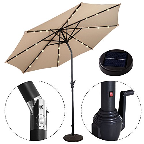Giantex-10ft-Patio-Solar-Umbrella-LED-Patio-Market-Steel-Tilt-w-Crank-Outdoor-0-0