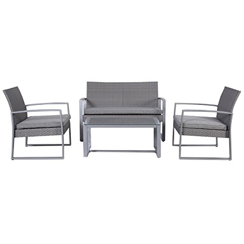 Giantex-4pc-Patio-Furniture-Set-Cushioned-Outdoor-Wicker-Rattan-Garden-Lawn-Sofa-Seat-0