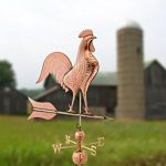 Good-Directions-616P-Barn-Rooster-Estate-Weathervane-Polished-Copper-0-0