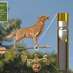 Good-Directions-644PA-Golden-Retriever-Weathervane-with-Arrow-Polished-Copper-0-1